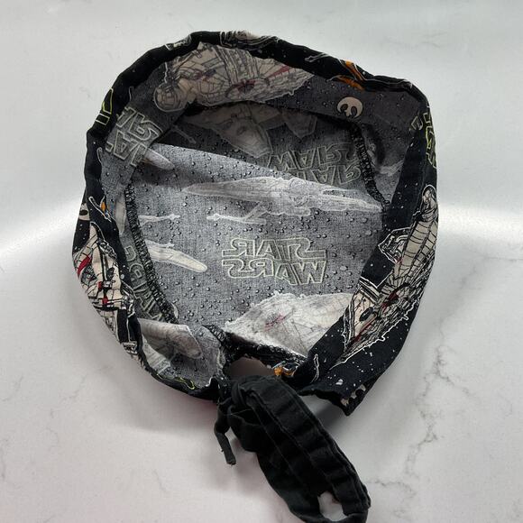 Mens Adjustable Cotton Star Wars Cap great for Scrub Cap, Veterinarian, ect - Picture 8 of 8